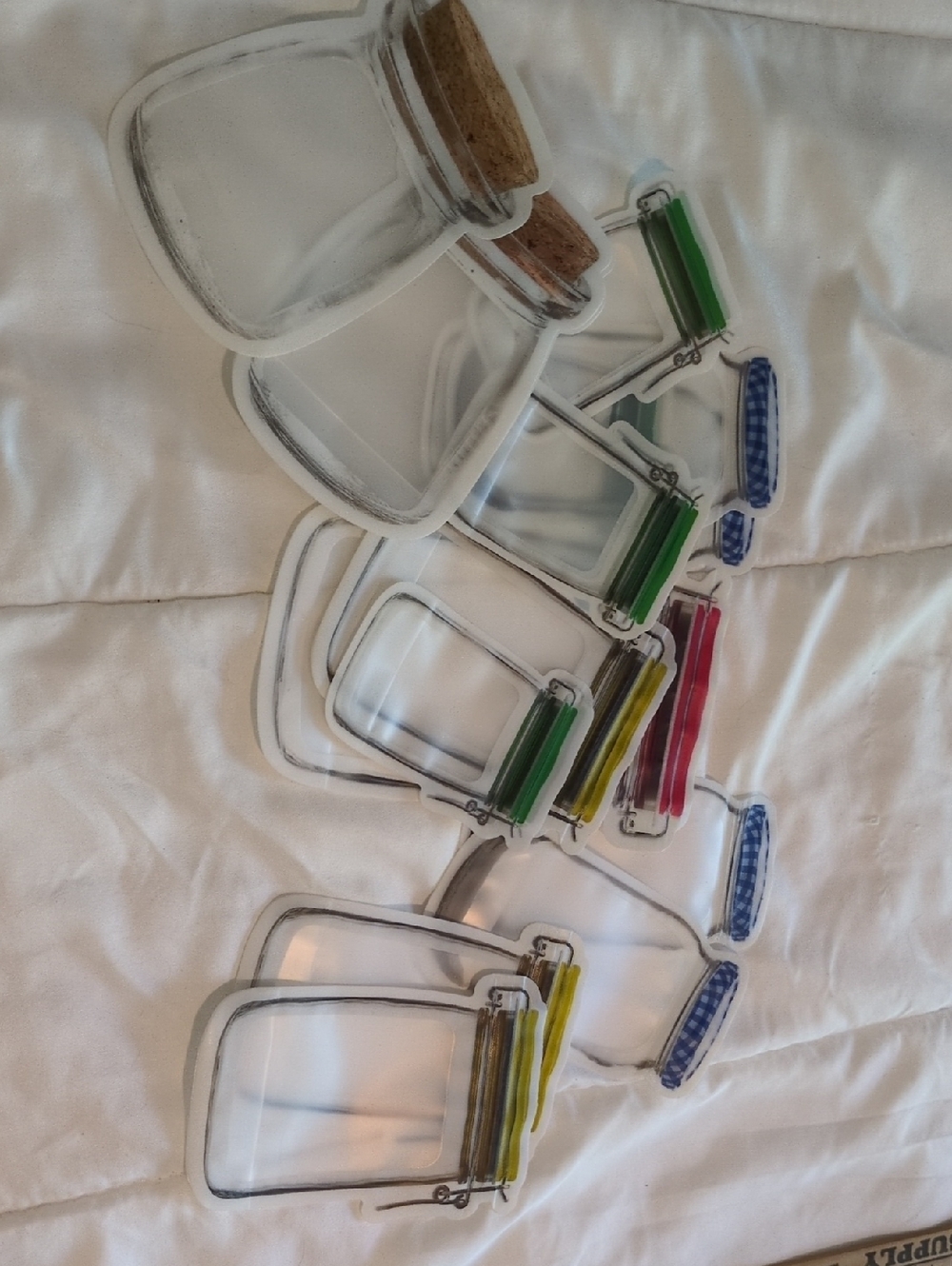 Reusable Mason Jar Baggies